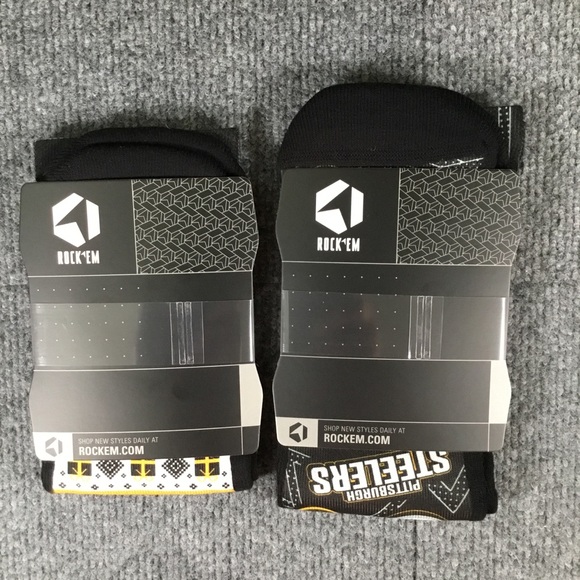 Pittsburgh Steelers socks 2 pair NEW - Picture 3 of 4